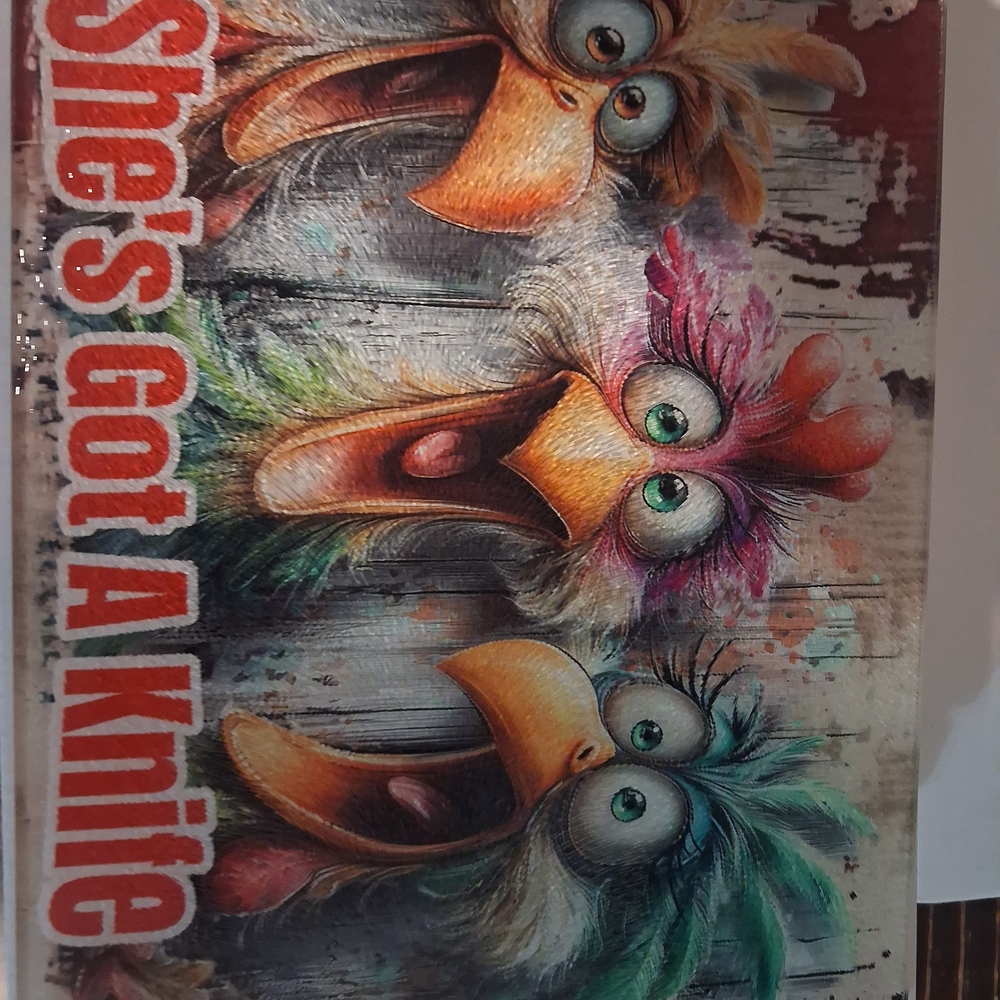Colorful Chicken Art Print